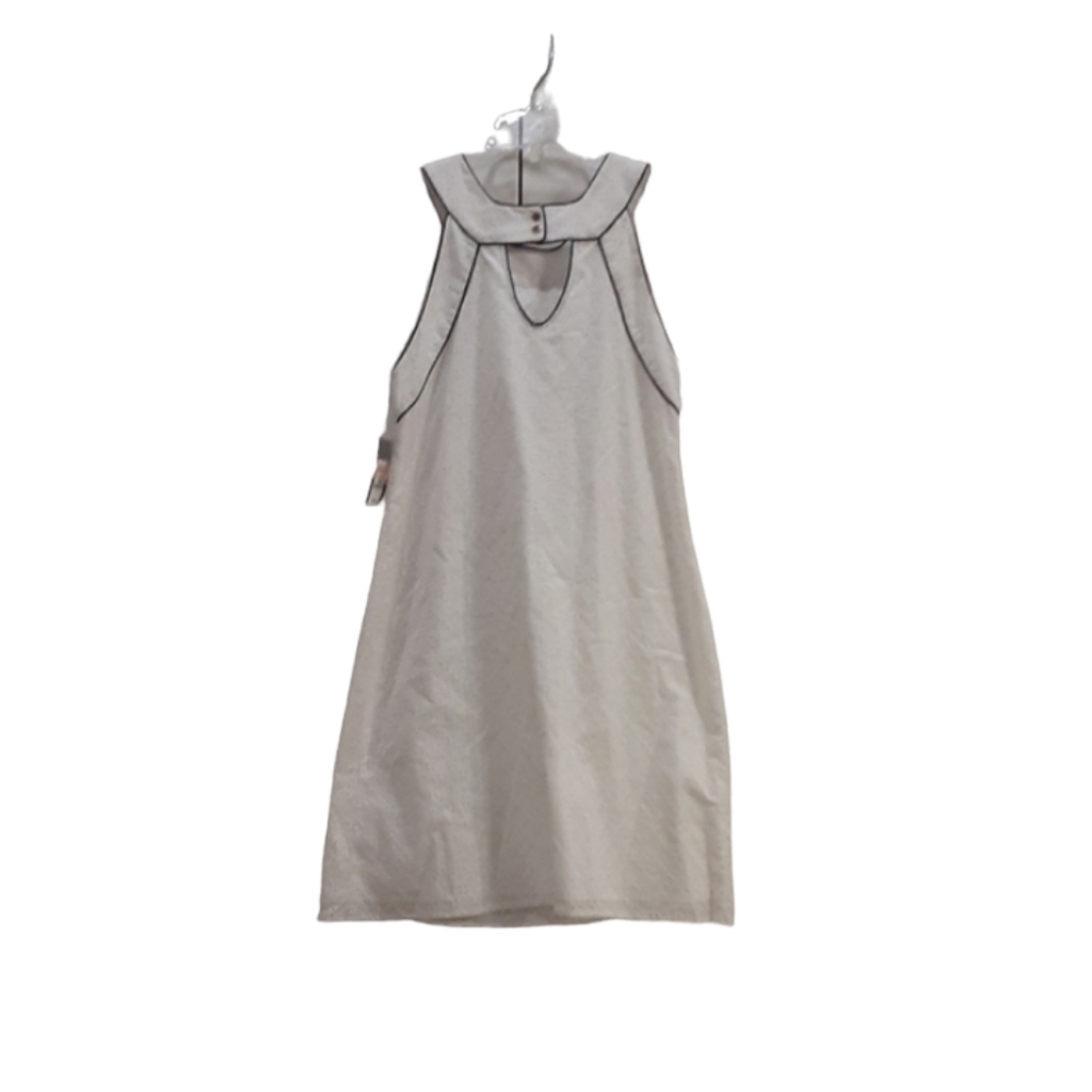 Crown & Ivy Soft Girl White and Blue Regencycore Lace Embroidered Dress Size 2